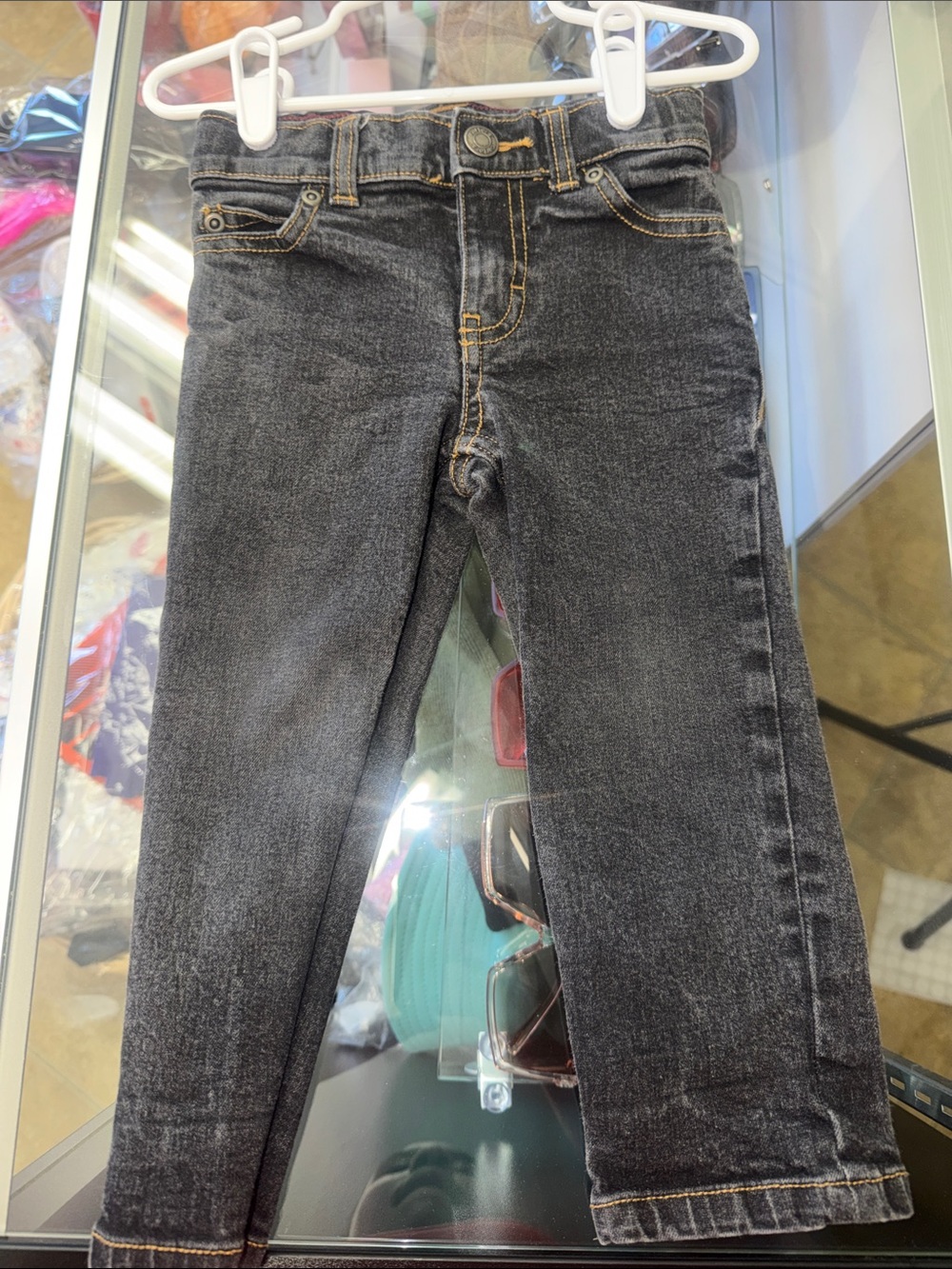 Carter's Black Wash Toddler Jeans